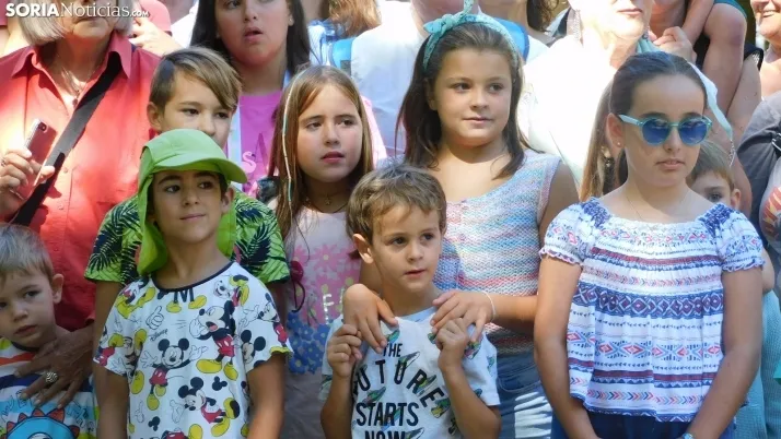 Una imagen del teatro infantil este viernes en la Alameda de Cervantes. /SN