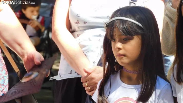 Una imagen del teatro infantil este viernes en la Alameda de Cervantes. /SN