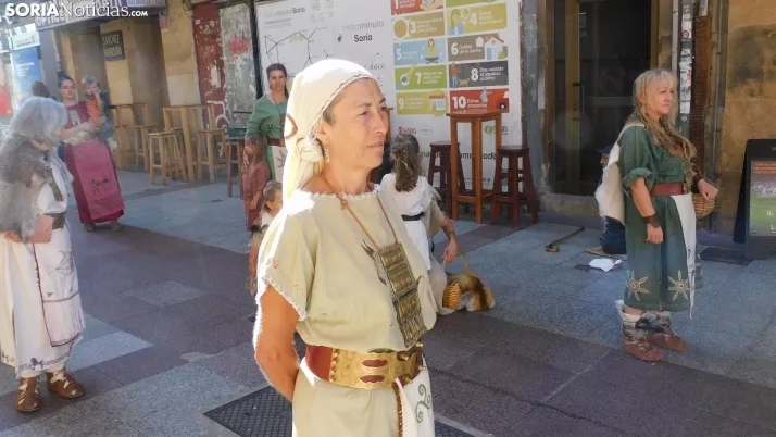 Fotos: Numantinos y Romanos invaden las calles m&aacute;s c&eacute;ntricas de Soria