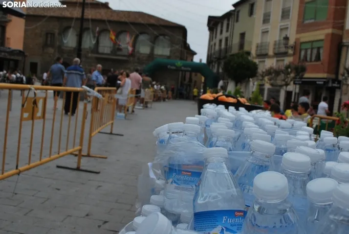Una imagen de la carrera popular hoy en Ágreda. /PC