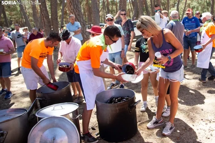 Comida Fiestas del Mejillón Cabrejas 2022