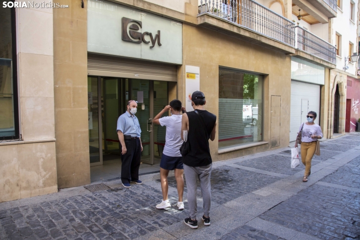Baja el paro un 2,07% en Soria durante el mes de julio