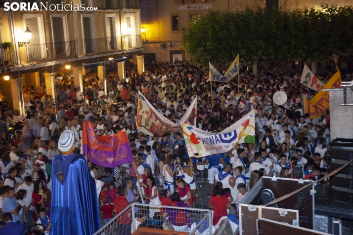 El Burgo de Osma se pone el pañuelo de Fiestas más de 1000 días después