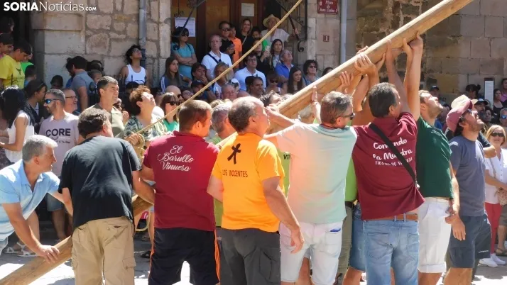 Pingada del Mayo en Vinuesa