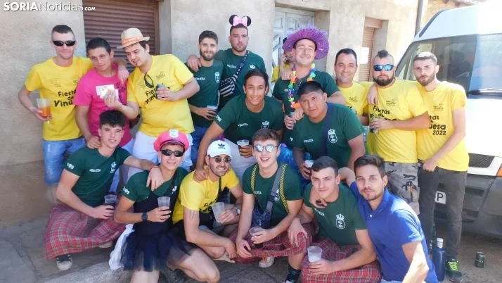 Pingada del Mayo en Vinuesa