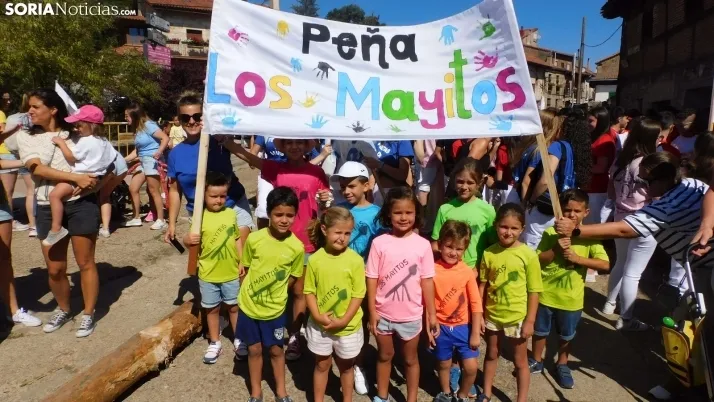 Pingada del Mayo en Vinuesa