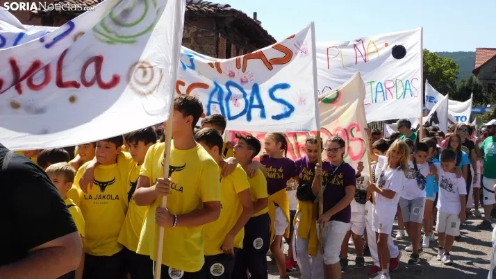 Pingada del Mayo en Vinuesa