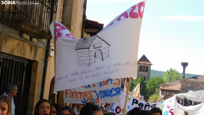 Pingada del Mayo en Vinuesa