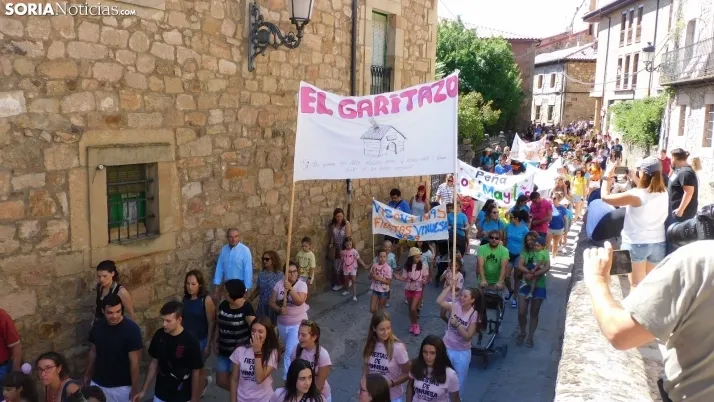 Pingada del Mayo en Vinuesa