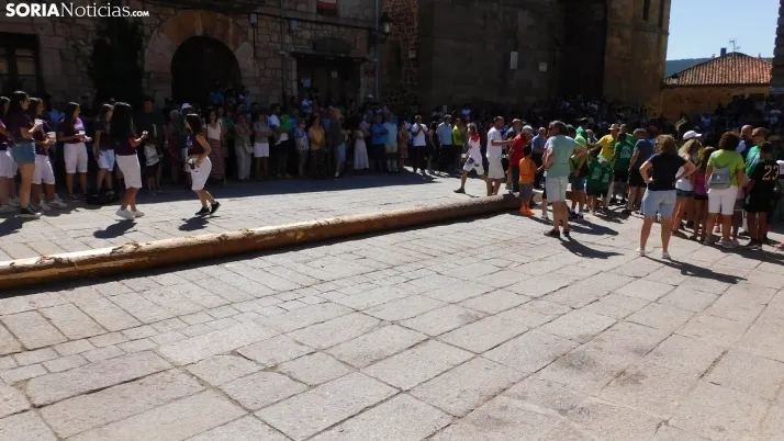 Pingada del Mayo en Vinuesa