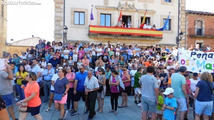 Pingada del Mayo en Vinuesa