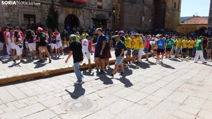 Pingada del Mayo en Vinuesa