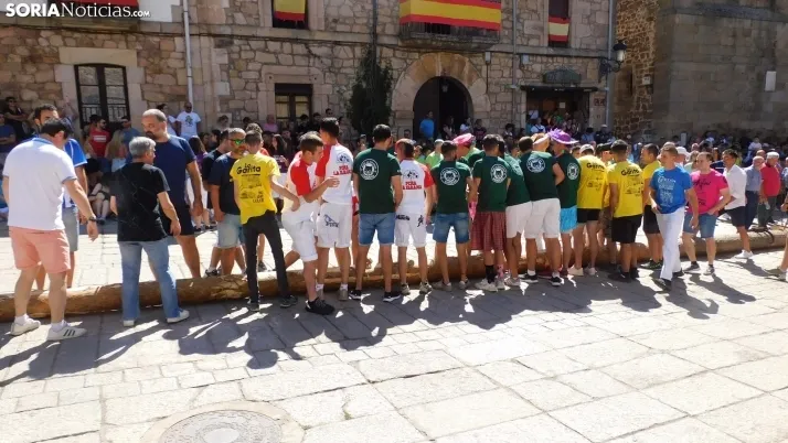 Pingada del Mayo en Vinuesa