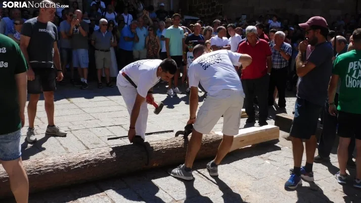 Pingada del Mayo en Vinuesa