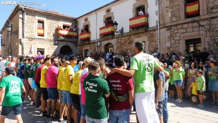 Pingada del Mayo en Vinuesa