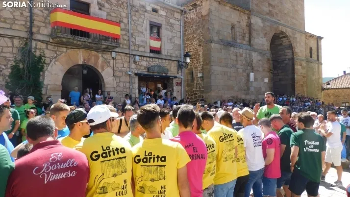 Pingada del Mayo en Vinuesa