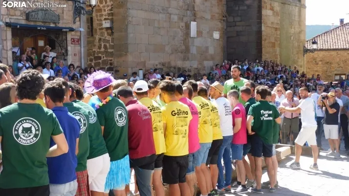 Pingada del Mayo en Vinuesa