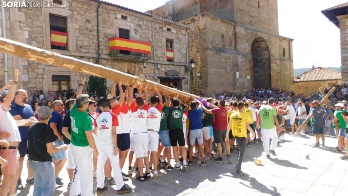 Pingada del Mayo en Vinuesa