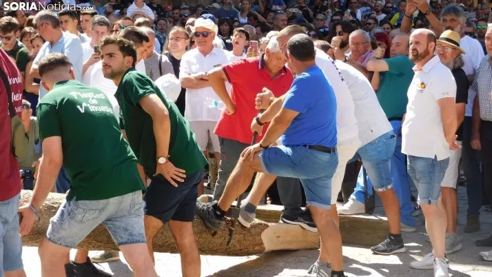 Pingada del Mayo en Vinuesa