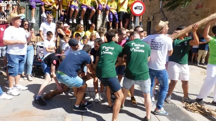 Pingada del Mayo en Vinuesa