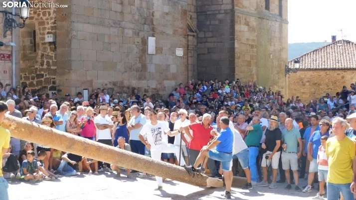 Pingada del Mayo en Vinuesa