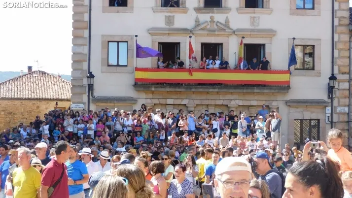 Pingada del Mayo en Vinuesa