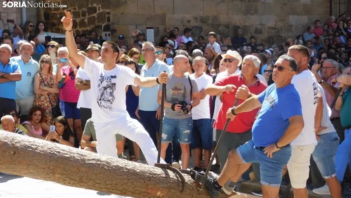 Pingada del Mayo en Vinuesa