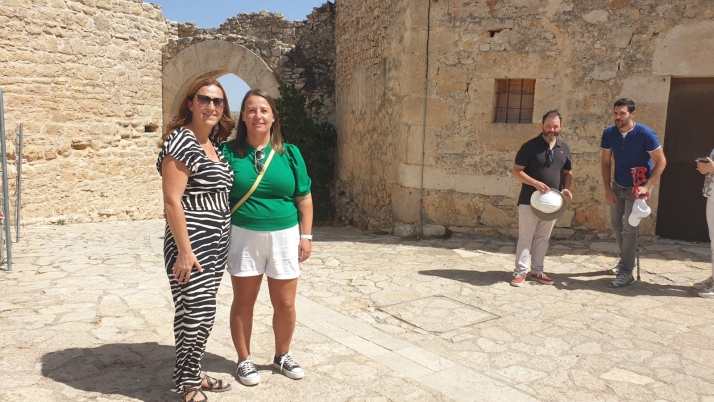 Barcones señala septiembre como el mes para finalizar las obras de la muralla de Rello