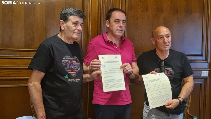 La Diputación firma su primer convenio con la Asociación de Esclerosis Múltiple de Soria