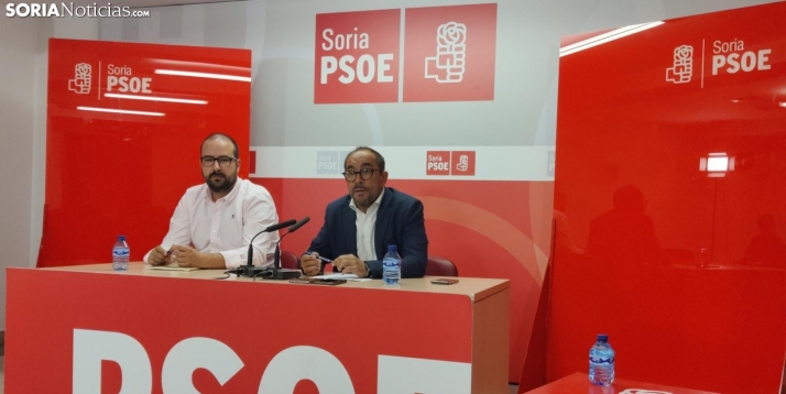 Luis Rey abre de par en par las puertas del PSOE de Soria para la vuelta de Jesús Cedazo