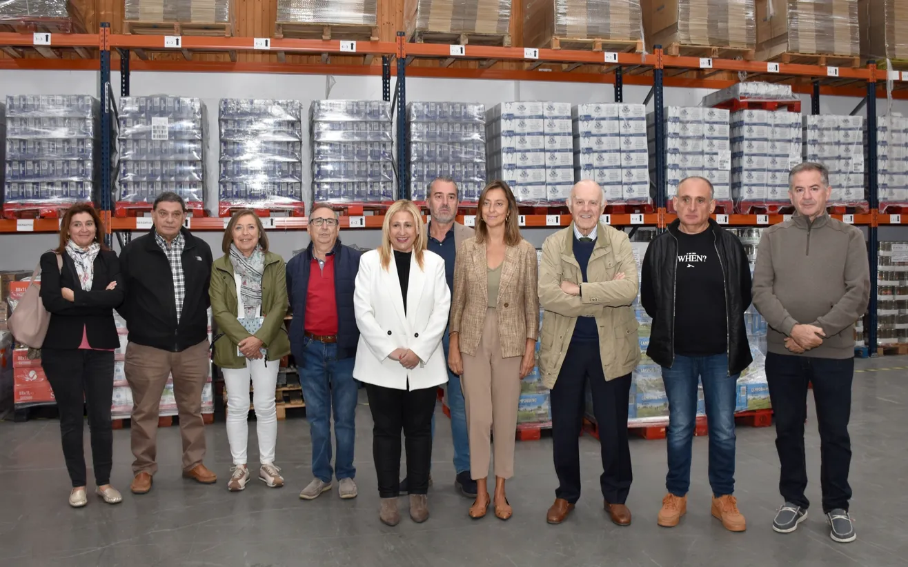 Foto 2 -    La Consejer&iacute;a de Familia e Igualdad de Oportunidades refuerza la colaboraci&oacute;n con el Banco de Alimentos de Soria