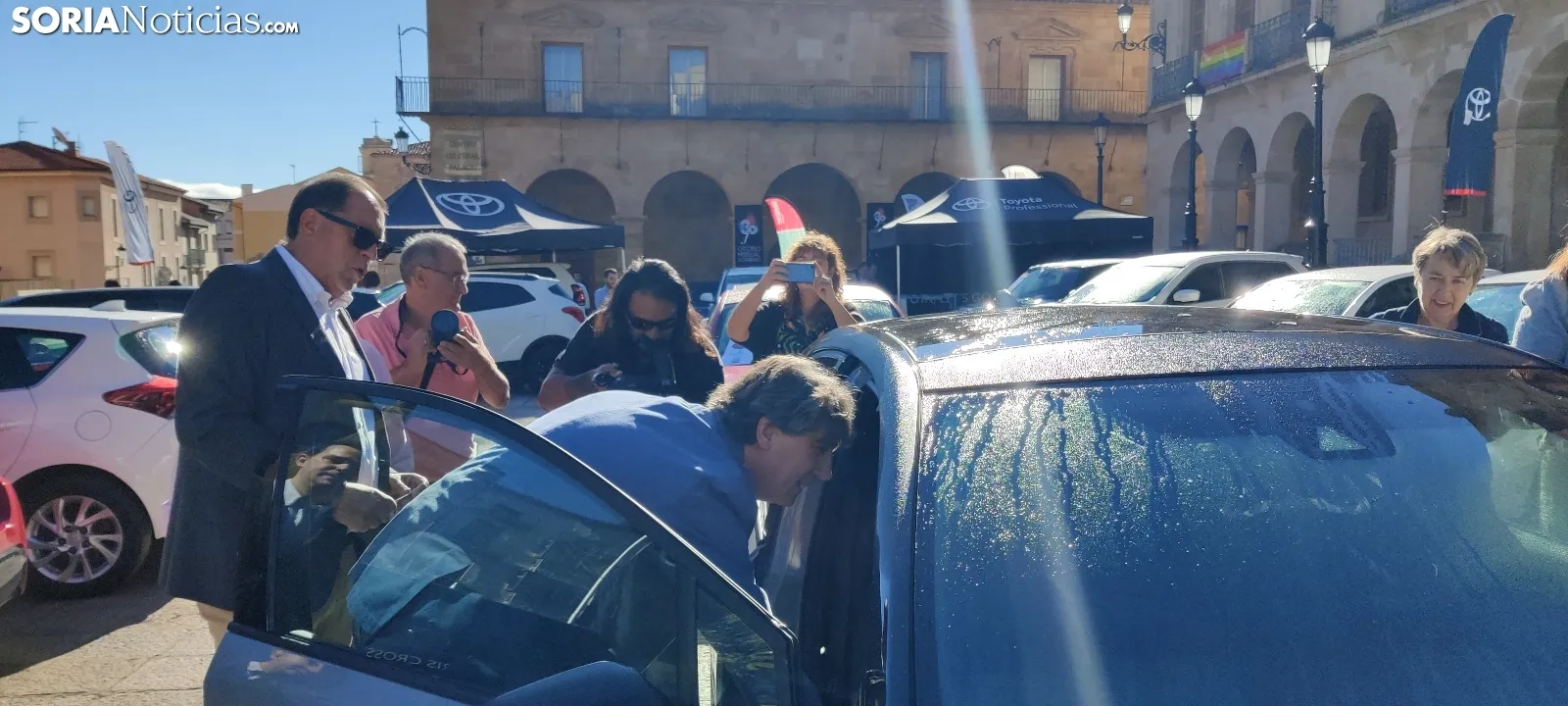 Foto 2 - Comienza la Semana de la Movilidad Sostenible en Soria con 120 veh&iacute;culos tomando el centro