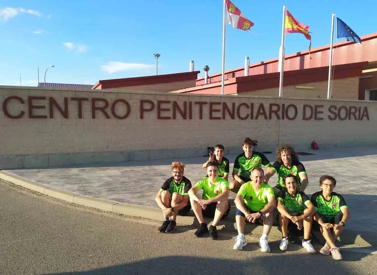 Miembros del club participantes en la jornada. 