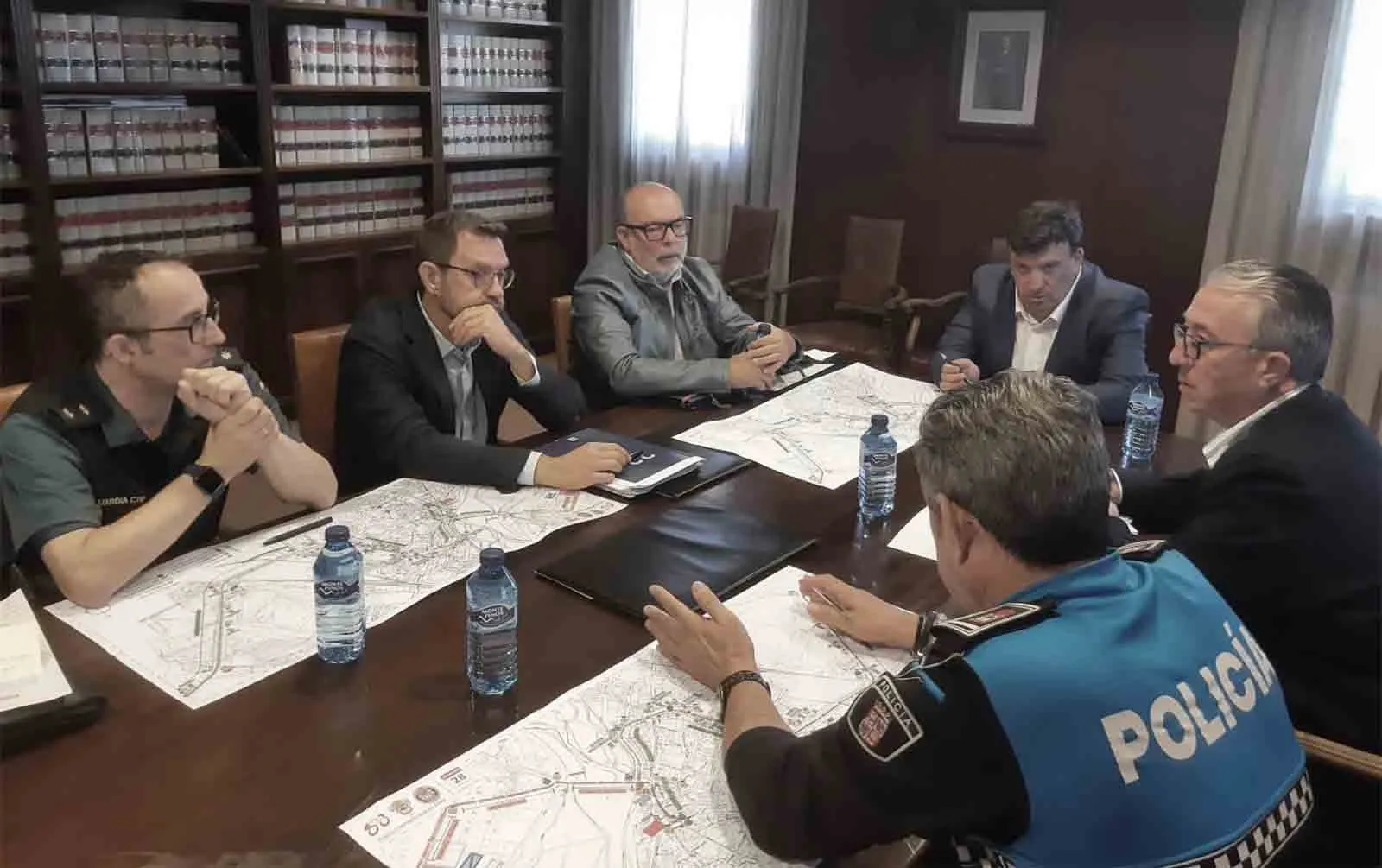 Imagen de la reunión celebrada este lunes. /SdG