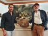 Foto 1 - Eduardo Mazariegos dona una de sus últimas obras a la Diputación provincial