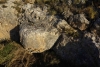 Una de las piedras halladas en Ágreda, donde se aprecia. /CEAMS