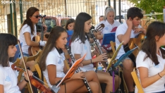 Fotos: la Banda Municipal de Golmayo cierra las fiestas de Fuentetoba con su estilo rompedor