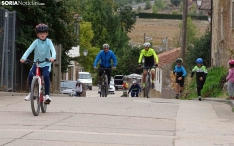 Una imagen del Día de la Bicicleta en Golmayo. /SN