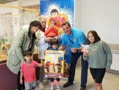 Última jornada de la exposición de Aesclick en Golmayo.