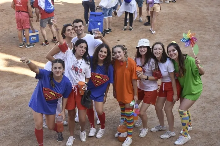 Mucho color y un divertido ambiente en las fiestas de Arcos de Jal&oacute;n