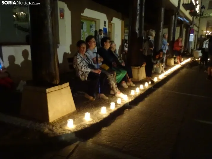 Una imagen del concierto nocturno de este sábado en San Esteban. /SN