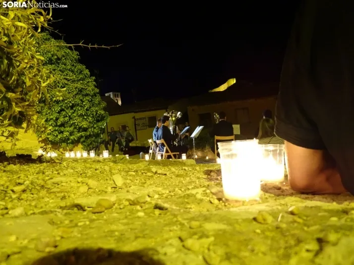 Una imagen del concierto nocturno de este sábado en San Esteban. /SN