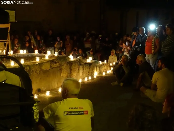 Una imagen del concierto nocturno de este sábado en San Esteban. /SN