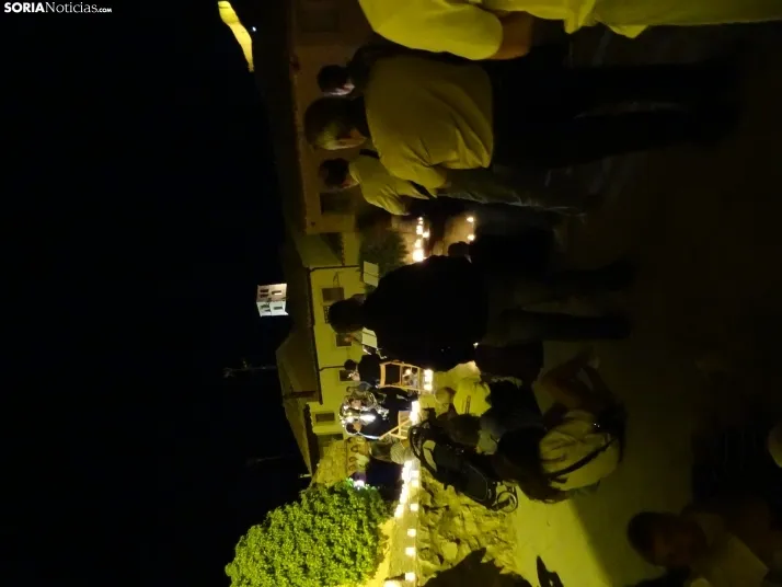 Una imagen del concierto nocturno de este sábado en San Esteban. /SN
