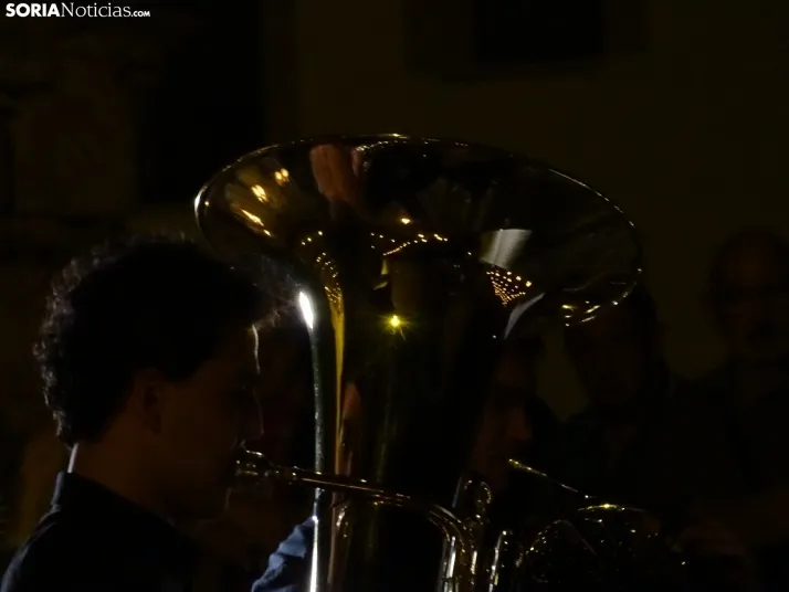 Una imagen del concierto nocturno de este sábado en San Esteban. /SN