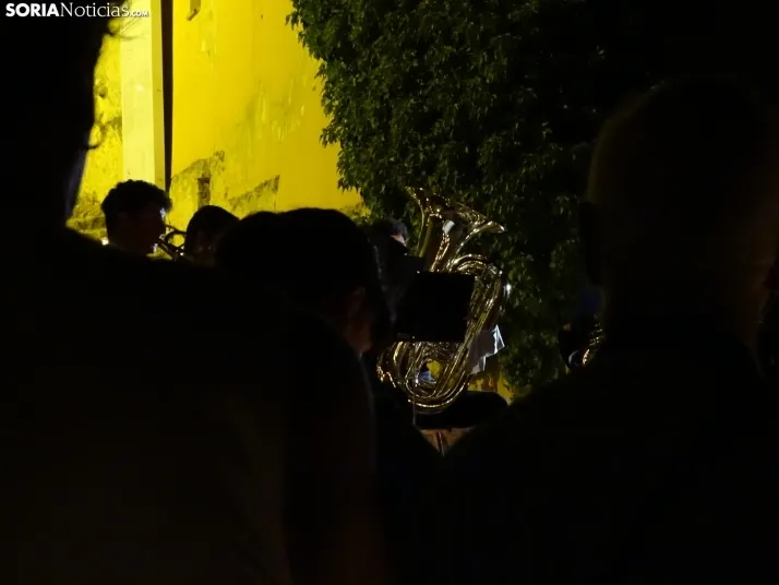 Una imagen del concierto nocturno de este sábado en San Esteban. /SN