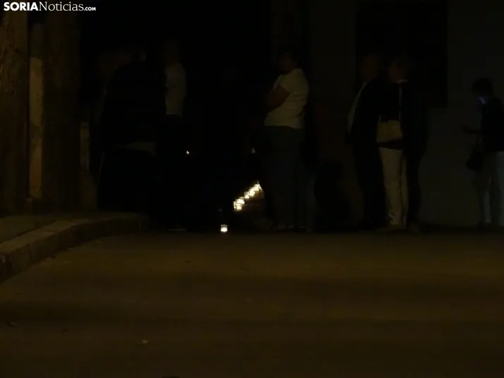 Una imagen del concierto nocturno de este sábado en San Esteban. /SN