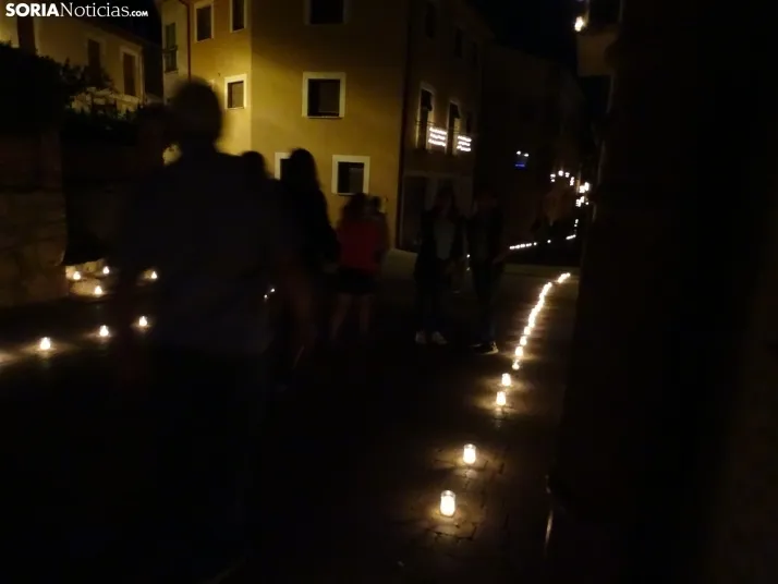 Una imagen del concierto nocturno de este sábado en San Esteban. /SN