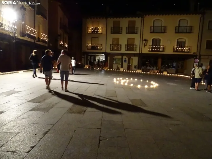 Una imagen del concierto nocturno de este sábado en San Esteban. /SN