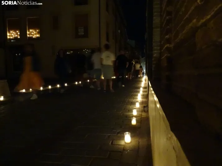Una imagen del concierto nocturno de este sábado en San Esteban. /SN